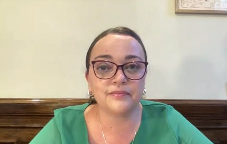 Cecilia Moreau expuso los graves incidentes en el inicio del debate por la reforma laboral en la Cámara de Diputados (Infobae en Vivo)