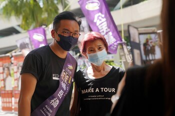 El diputado prodemocrático Alvin Yeung