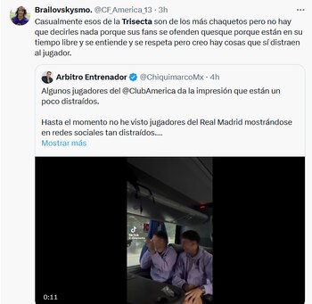 Reacciones de la Triiisecta foto: