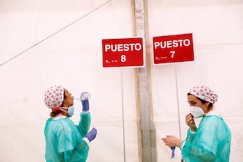 Uno de cada cinco contagios