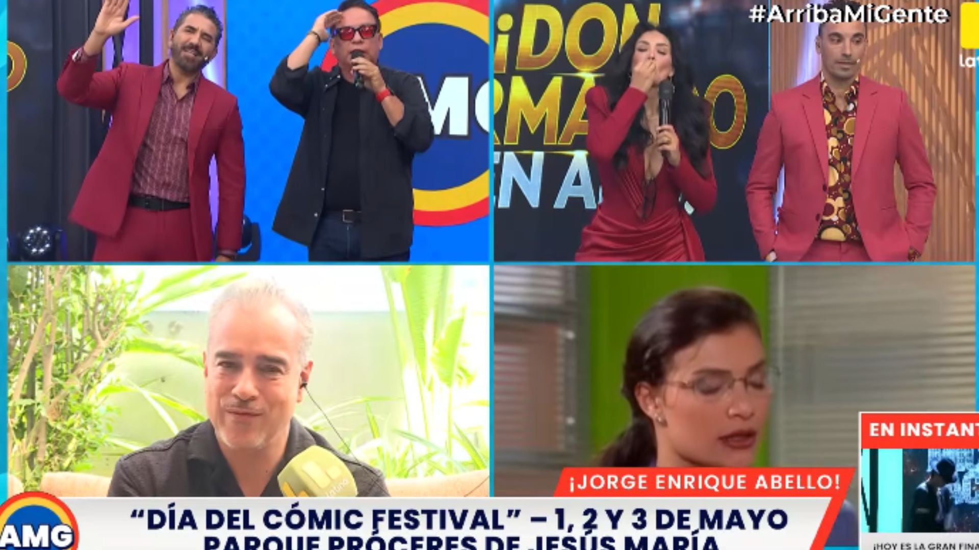 El intérprete de Don Armando Mendoza visita Perú por primera vez para compartir con fans de la icónica telenovela en uno de los eventos de cultura pop más importantes del país. Captura: Latina.