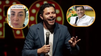 El comediante aseguró que la mujer estaba "arrechísima" cuando denunció la situación - crédito piteralbeiro/Instagram