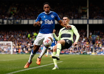 Yerry Mina fue titular en