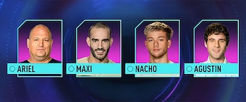 Ariel, Maxi, Nacho y Agustín
