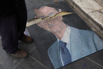 Bashar Al Assad huyó a Rusia como refugaido político luego de ser derrocado por rebldes sirios. (REUTERS/Mohamed Azakir)