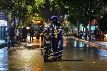 Decenas de motocicletas fueron inmovilizadas