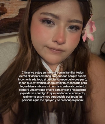 Joven fanática de Bad Bunny