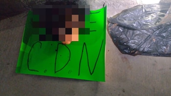 Con el abandono de restos