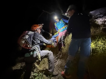 Diversas instituciones, entre ellas bomberos