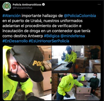Cargamento de coca