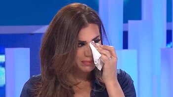 Espeluznante momento televisivo: Flor de