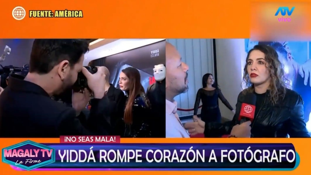 Ángel Fernández revela cómo terminó su relación con Yiddá Eslava: “Le metí las ganas para que durara”. Captura: Magaly TV La Firme.