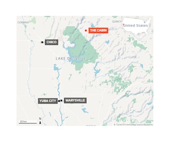 A 80 kilómetros de Chico,