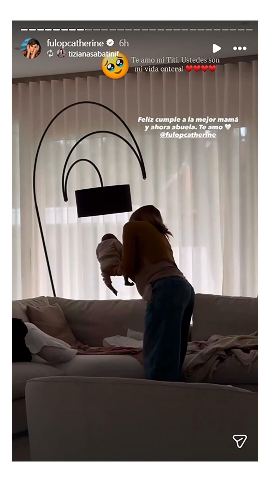 Catherine Fulop celebra su cumpleaños número 61 recibiendo tiernos saludos de su hija Tiziana Sabatini, destacando su nueva etapa como abuela