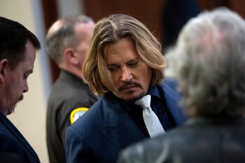 Actor Johnny Depp attends his