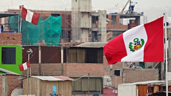 Banderas de Perú. Foto: Municipalidad