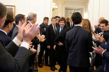Javier Milei en Washington