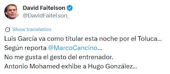 El periodista es conocido por