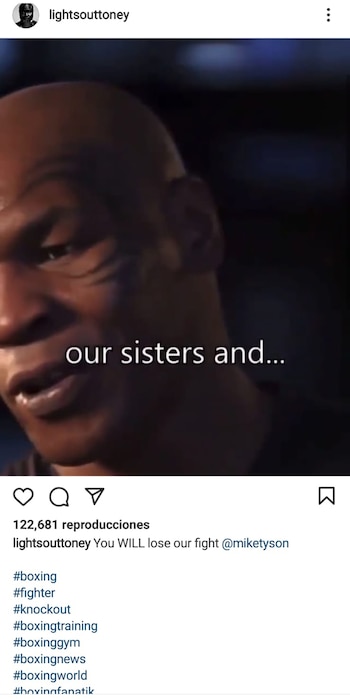 Posteo de Stoney en febrero