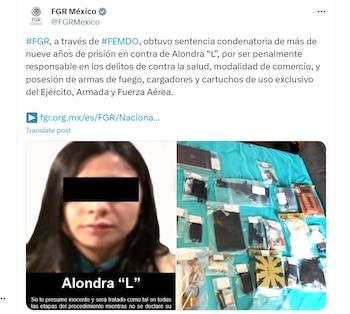 Las autoridades la detuvieron tras