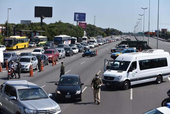 Operativo ingreso Buenos Aires - Panamericana y Thames - Cuarentena Coronavirus