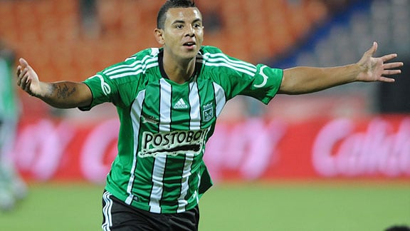 Edwin Cardona debutó en el año 2009 con Atlético Nacional con 19 años - crédito Atlético Nacional