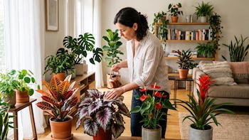 4 plantas rojas que le dan vida a tu casa y son fáciles de cuidar