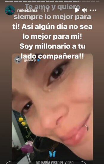 Historias en Instagram de Mike