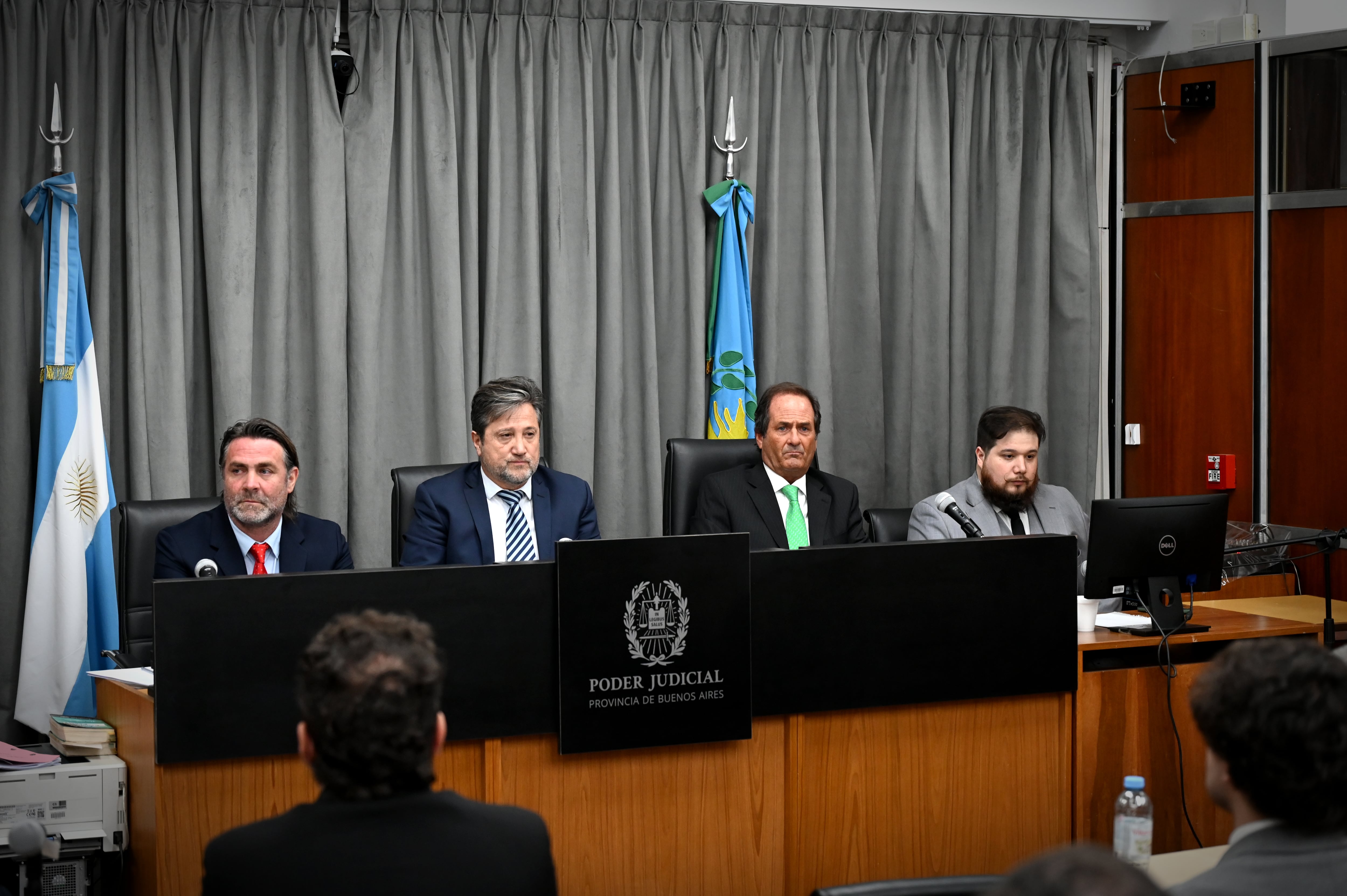 Los jueces a cargo del proceso (RS Fotos)