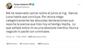 El nombre de Felipe Calderón