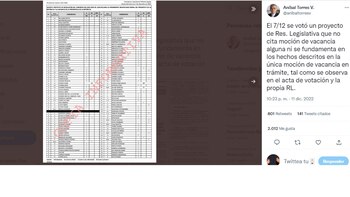 Expremier publicó mensaje en sus redes sociales.
