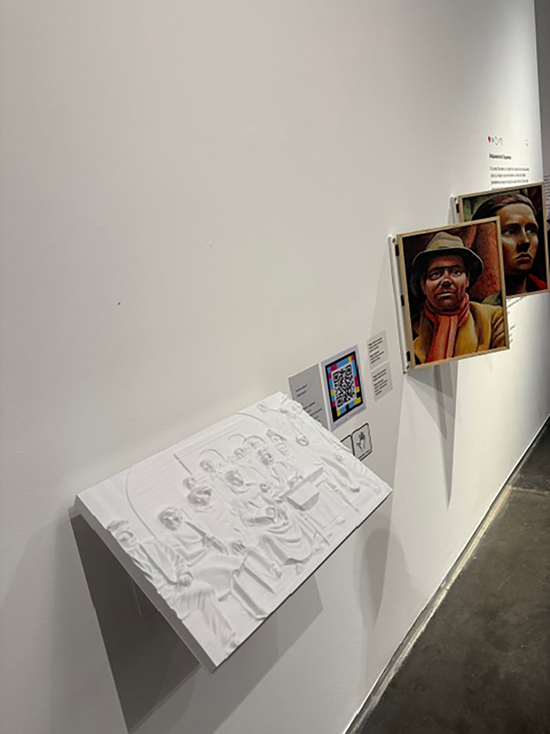 Réplica de Los Chacareros, de Antonio Berni, donado al Museo Sívori