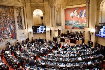 Seis de los nueve representantes