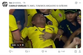 Camilo Vargas fue figura ante Suiza durante el partido, pero terminó señalado tras la definición por penales que dejó a Colombia fuera del Mundial - crédito X