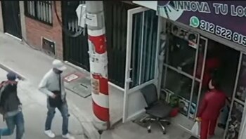 Cámaras de seguridad registraron el