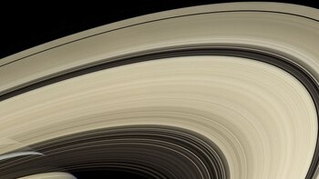 Un proceso de autolimpieza evita que los anillos de Saturno acumulen material oscuro, por lo que preservan su brillo característico (NASA, ESA, A. Simon (GSFC), M.H. Wong (Universidad de California, Berkeley) y el equipo OPAL /Handout via REUTERS)