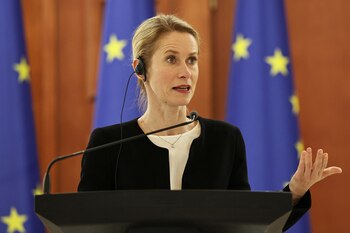Kaja Kallas anunció que la