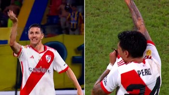 Noche de despedidas en River