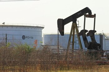 Una instalación petrolera de PDVSA