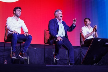 Del encuentro participaron Nacho Torres