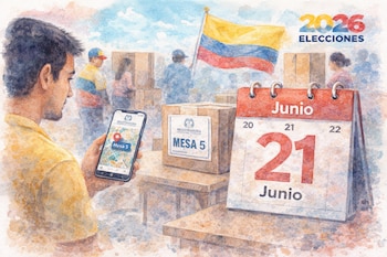 La Registraduría Nacional habilitó herramientas digitales y móviles para consultar el lugar de votación en las elecciones presidenciales de Colombia 2026 - crédito Imagen Ilustrativa Infobae