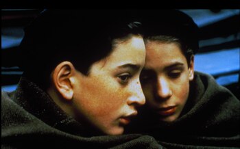 Una escena de "Adiós, muchachos",