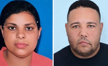 Los cuerpos de Brenda Liz Marte y Luis Andrés Mena fueron remitidos al INACIF para determinar oficialmente las causas de su muerte (Cortesía: Noticias RD 58).