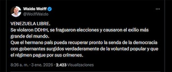 El dirigente del PRO también