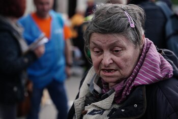 Un anciana que pasó dos