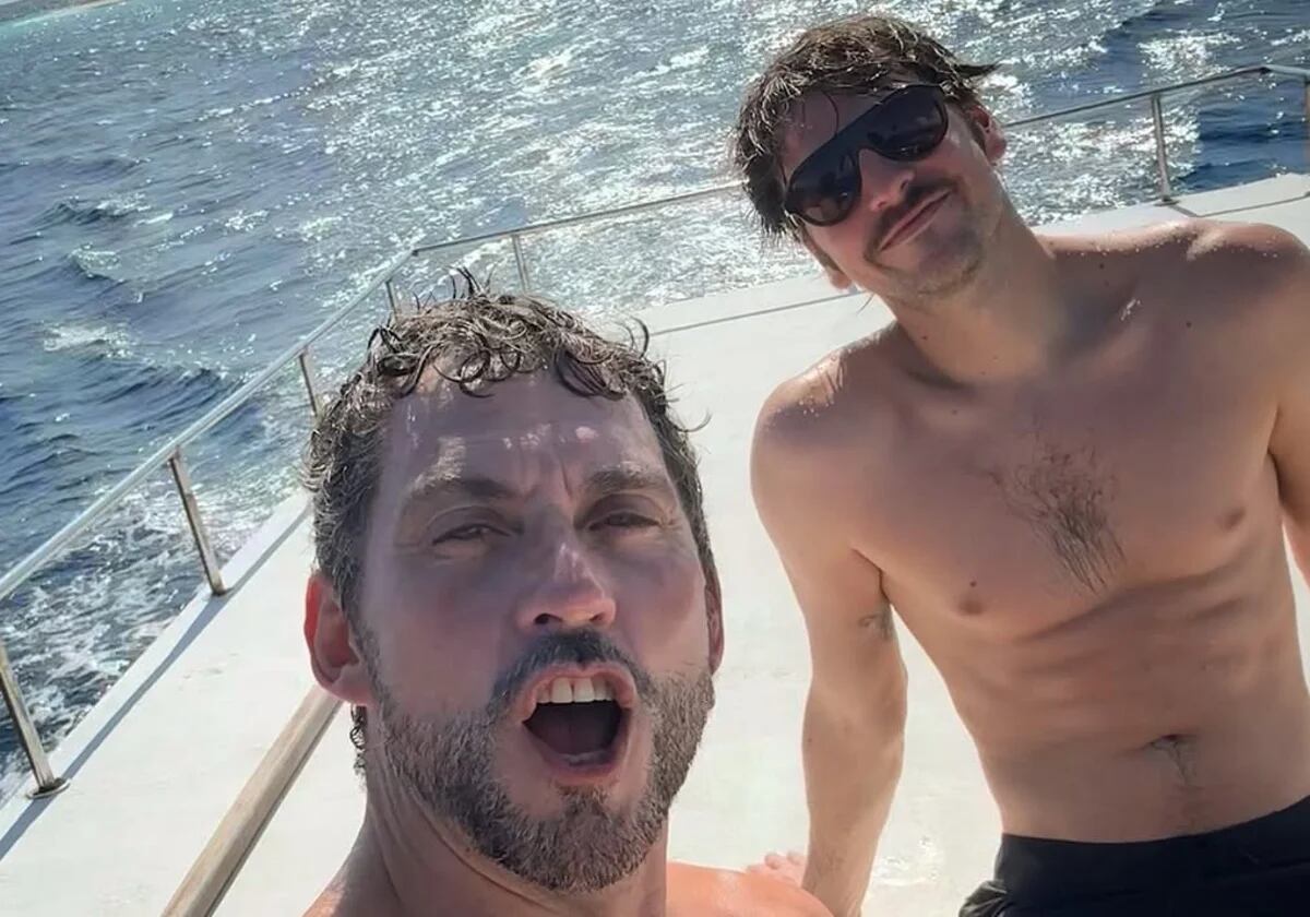 Paco León y Marcos Antón en una imagen compartida en redes sociales (INSTAGRAM).