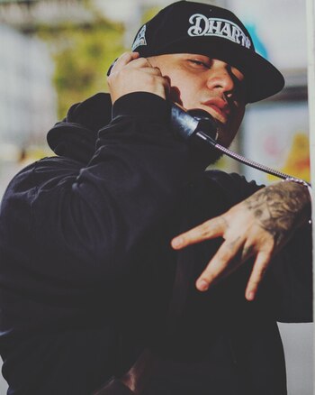 El artista, que comparte historia