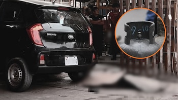 Explosión de balón de gas