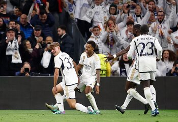 Nico Paz marcó el tercer