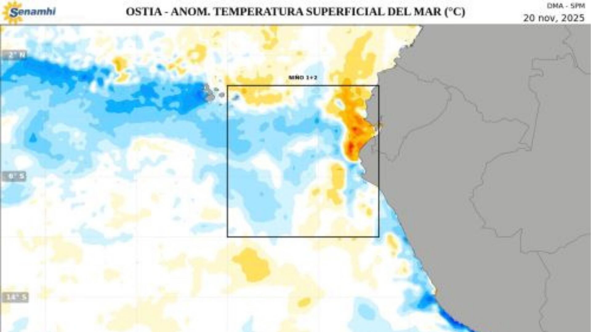 Costa norte tendrá lluvias por encima de lo habitual en 2026 aunque no se activa alerta por El Niño, según Senamhi y ENFEN. (Foto: Senamhi/Agencia Andina)